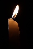 Vela acesa